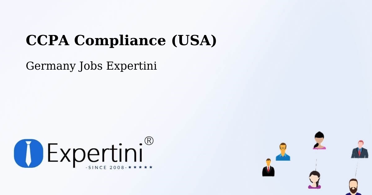 CCPA Privacy Rights & Compliance Notice – Waldböckelheim - Germany Jobs Expertini