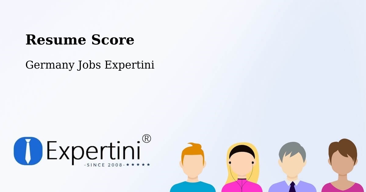 Resume Score & Job Description Match Tool – Waldböckelheim - Germany Jobs Expertini